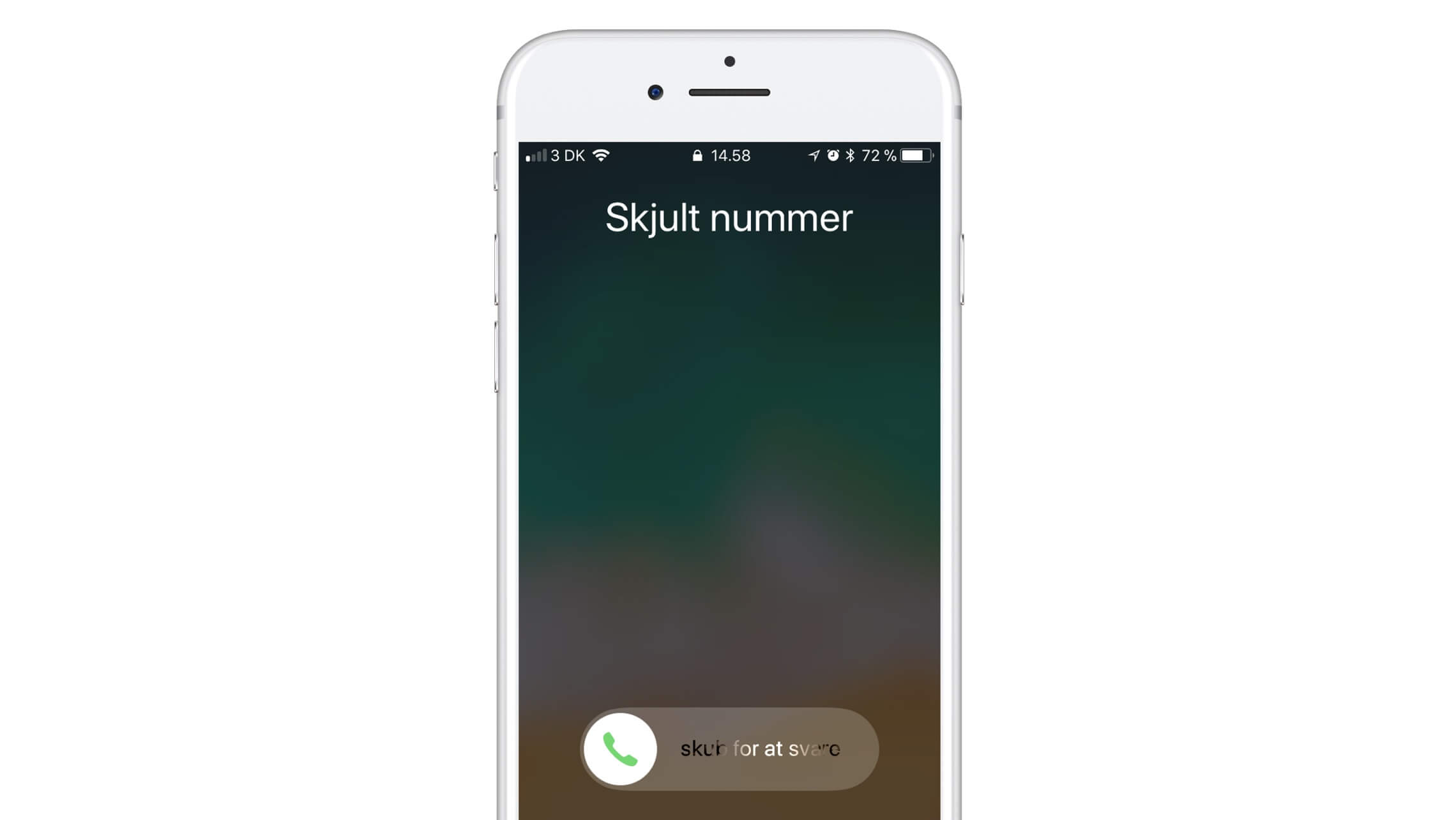 Ringer du med skjult nummer efter opdateringen til iOS 11? | ON X
